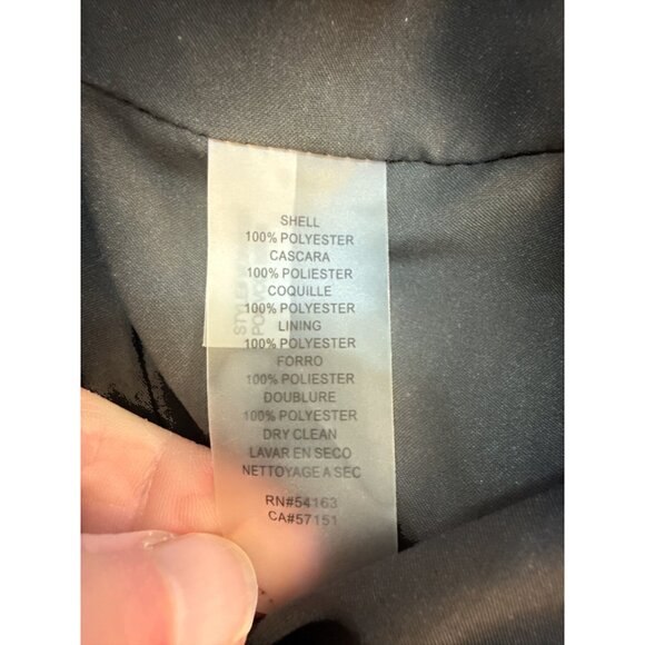 Vince Camuto Multicolor Striped Sequin Dress Sz 6 Short Sleeve Holiday Party EUC - Picture 7 of 7